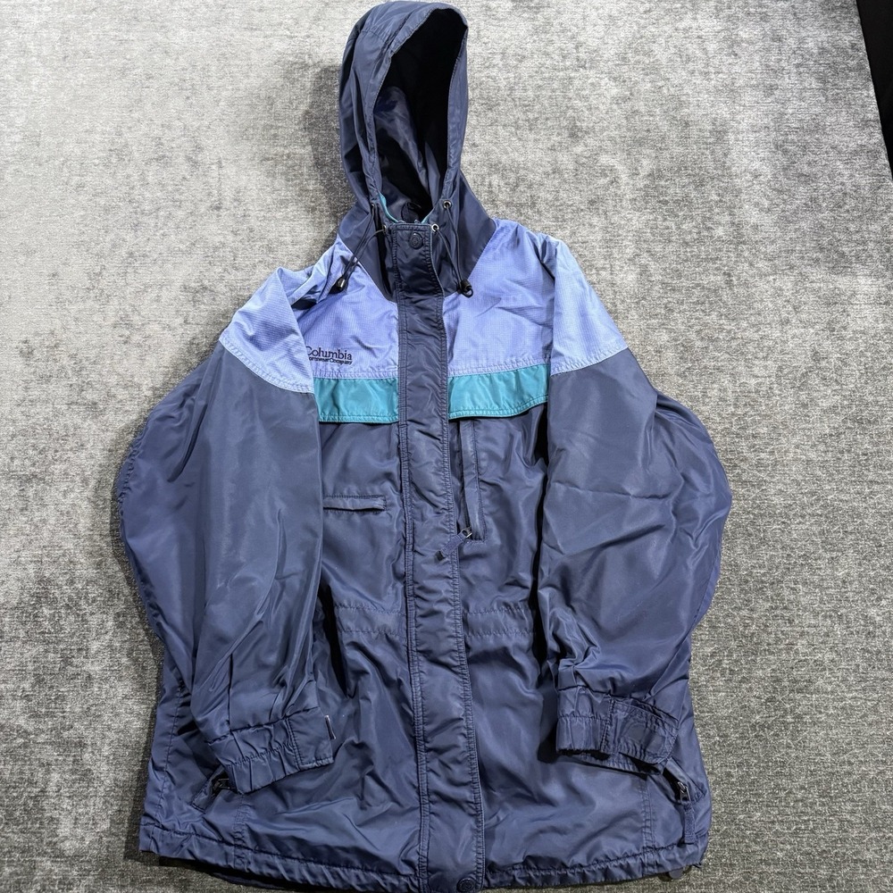 Vintage Columbia‎ Jacket Women's Medium Blue 3-in-1 Winter Jacket (No Lining)